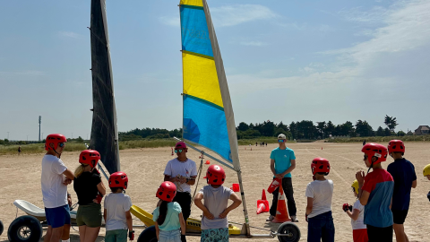 Stage de char à voile (7-75 ans) 